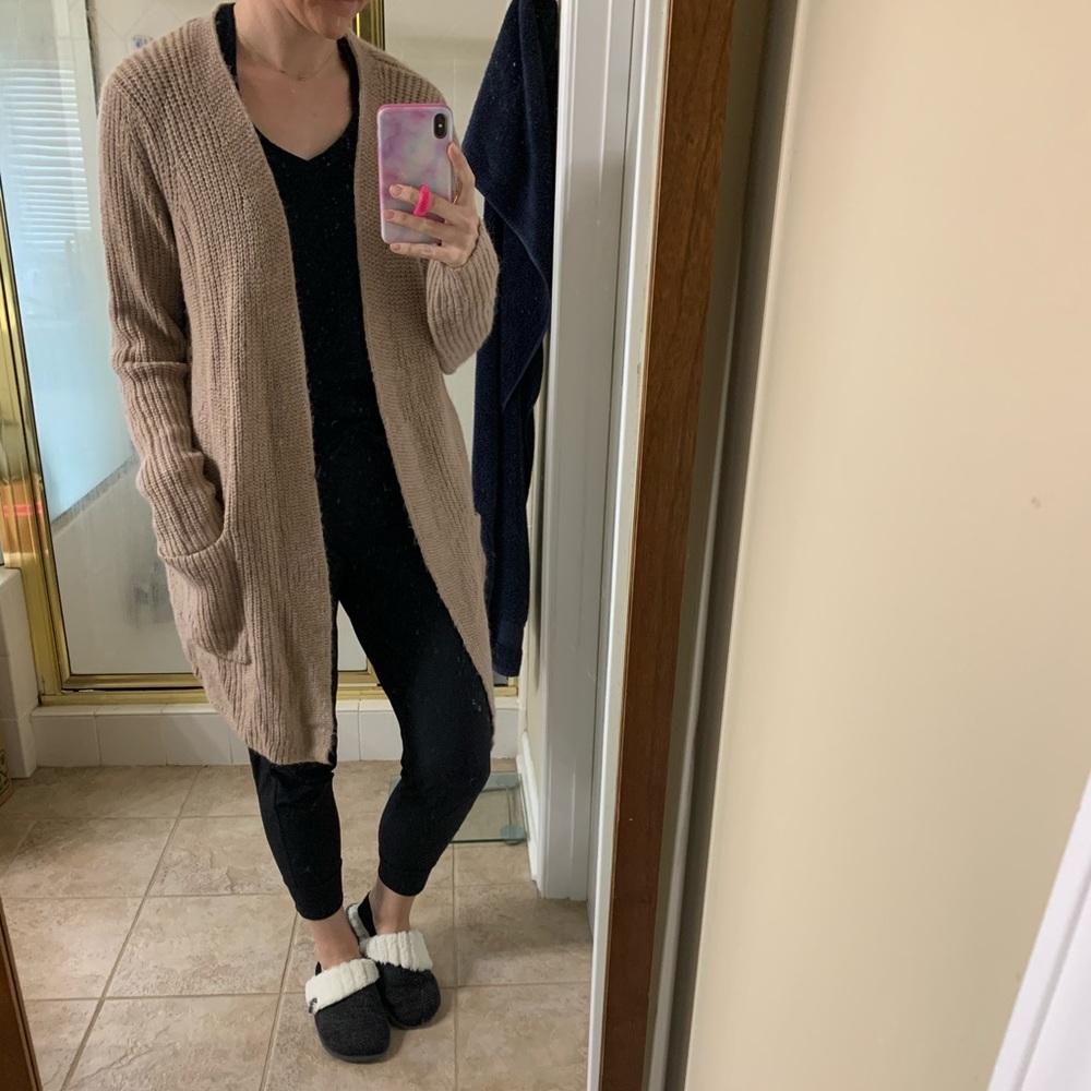 Loft Tan Cardigan